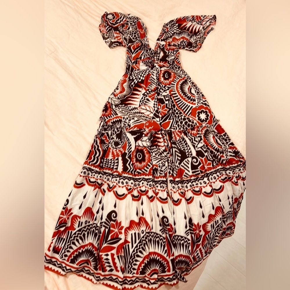 Anthropologie Tiered Maxi Dress - Picture 3 of 7